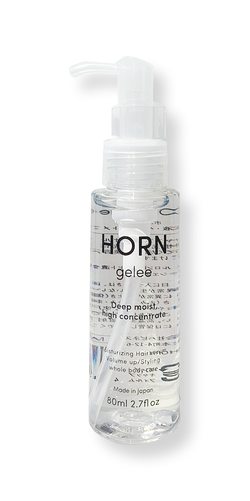 HORN gelee|ヒアルロン酸 純度100% 使用。根元からふんわり立ち上がる